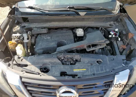 2017 Nissan Pathfinder S из США, поврежденный, VIN 5N1DR2MN5HC641854